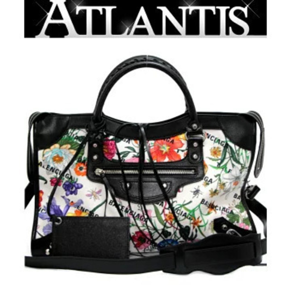 GUCCI BALENCIAGA The Hacker Project Neo City Shoulder Bag Handbag Flora Flower